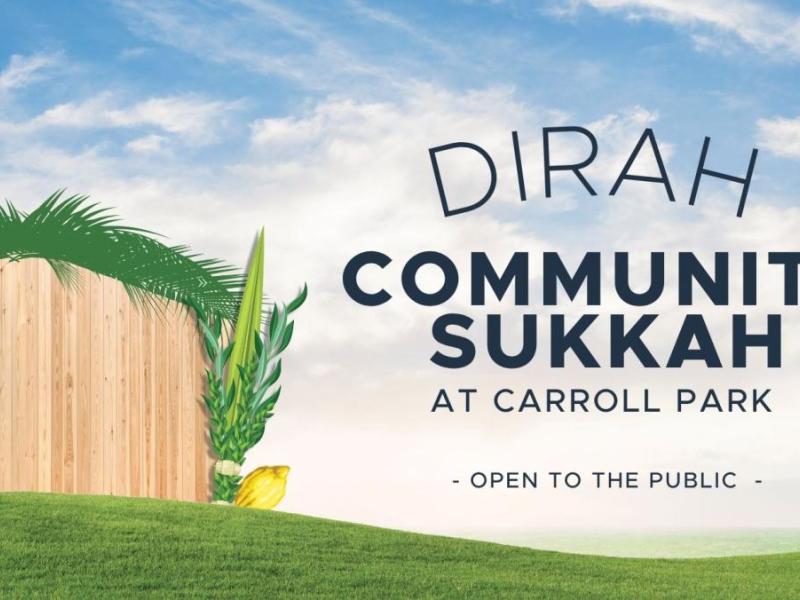 Sukkah at Carroll Park