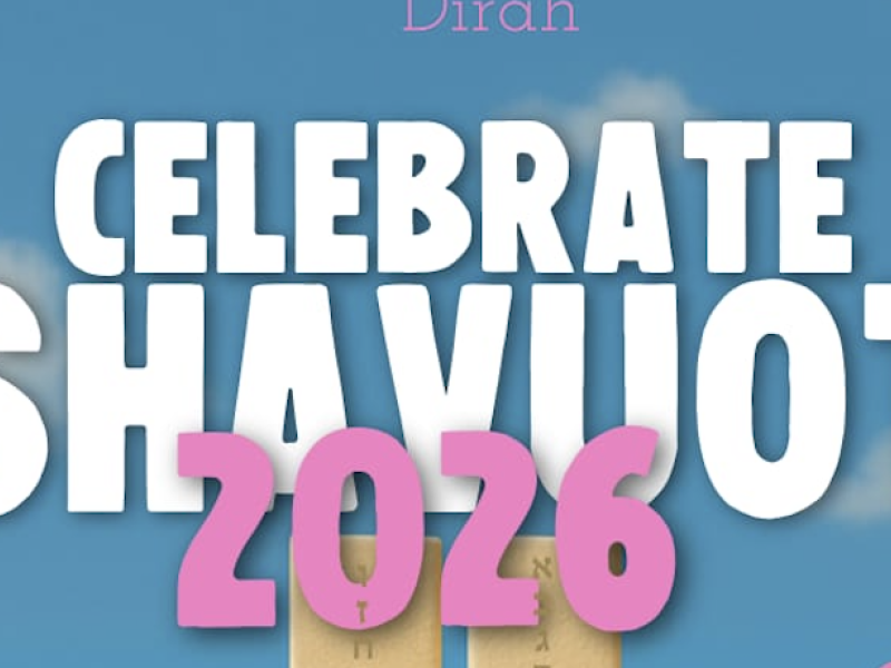 May 22: Celebrate Shavuot