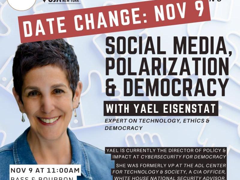 Yael Eisenstat - Social Media, Polarization and Democracy