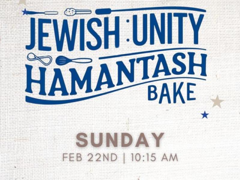FEB 22: Unity Hamantash Bake